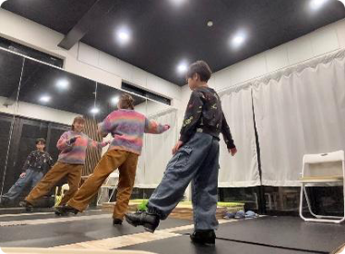 タップダンスを観る